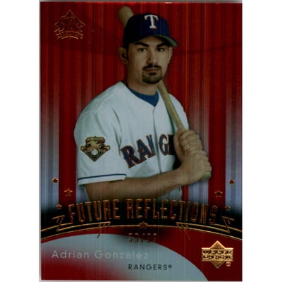 2005 Reflections Red #122 Adrian Gonzalez FUT