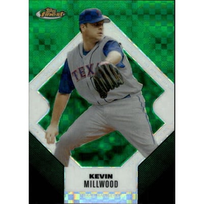 2006 Finest X-Fractors Green #94 Kevin Millwood