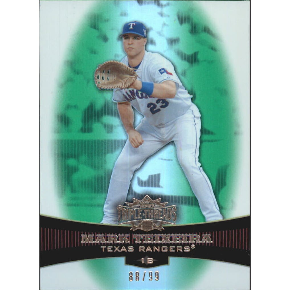 2006 Topps Triple Threads Emerald #89 Mark Teixeira