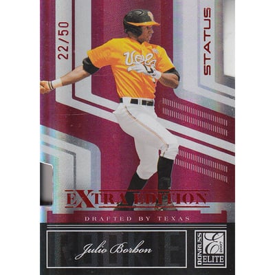 2007 Donruss Elite Extra Edition Status #112 Julio Borbon
