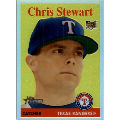 2007 Topps Heritage Chrome Refractors #THC32 Chris Stewart