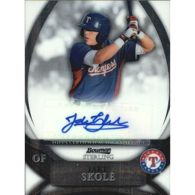 2010 Bowman Sterling Prospect Autographs #JS Jake Skole