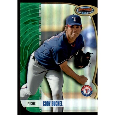 2012 Bowman Draft Bowman's Best Die Cut Refractors #BB28 Cody Buckel