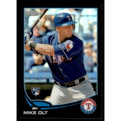 2013 Topps Chrome Black Refractors #55 Mike Olt