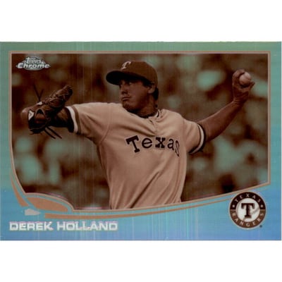 2013 Topps Chrome Sepia Refractors #53 Derek Holland
