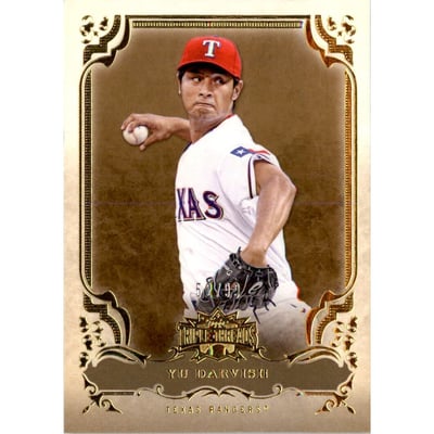 2013 Topps Triple Threads Gold #57 Yu Darvish
