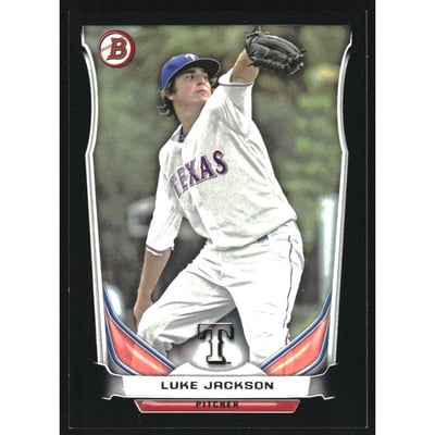 2014 Bowman Prospects Black #BP18 Luke Jackson