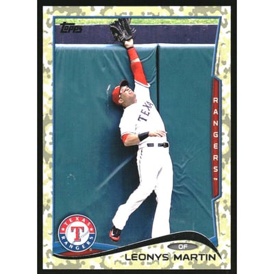 2014 Topps Camo #82 Leonys Martin