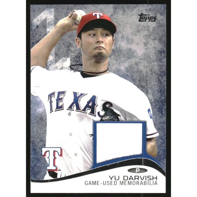 2014 Topps Mini Relics #MRYD Yu Darvish