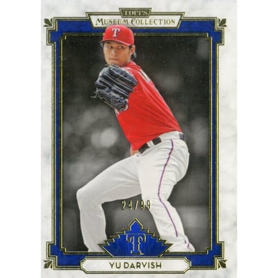 2014 Topps Museum Collection Blue #75 Yu Darvish