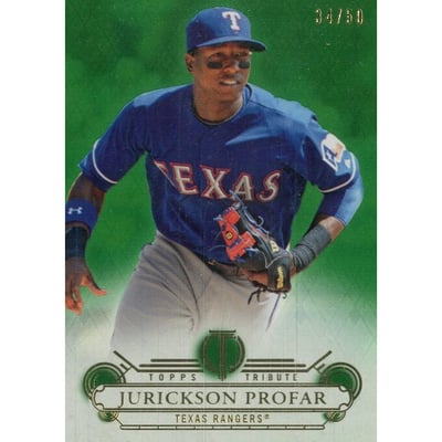 2014 Topps Tribute Green #53 Jurickson Profar
