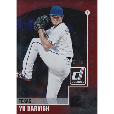 2015 Donruss Preferred Red #22 Yu Darvish