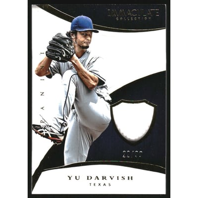 2015 Immaculate Collection Immaculate Swatches #7 Yu Darvish/99