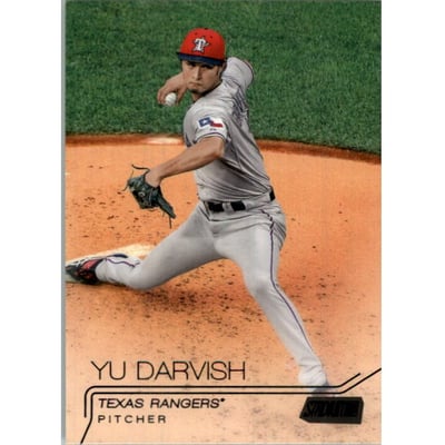 2015 Stadium Club Black #217 Yu Darvish