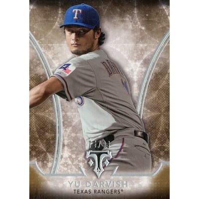 2015 Topps Triple Threads Gold #89 Yu Darvish