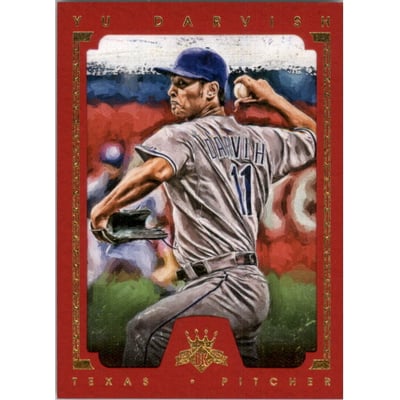 2016 Diamond Kings Framed Red #106 Yu Darvish