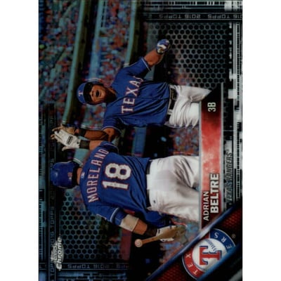 2016 Topps Chrome Black Refractors #48 Adrian Beltre