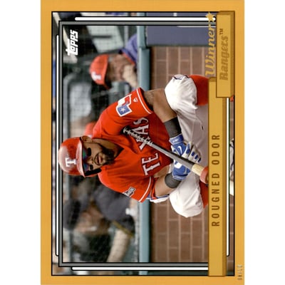 2017 Topps Archives 5x7 Gold #286 Rougned Odor