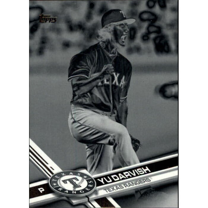 2017 Topps Black and White Negative #665 Yu Darvish