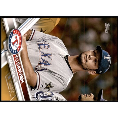 2017 Topps Update 5x7 Gold #US156 Yu Darvish