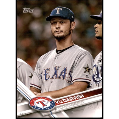 2017 Topps Update 5x7 #US156 Yu Darvish