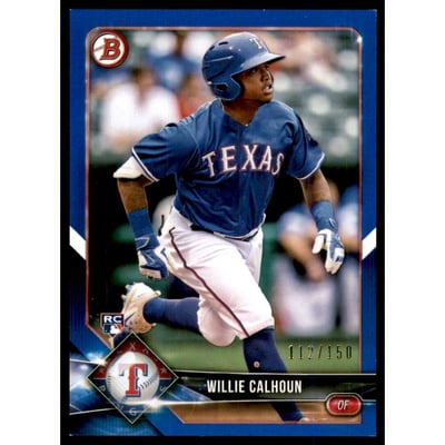 2018 Bowman Blue #31 Willie Calhoun