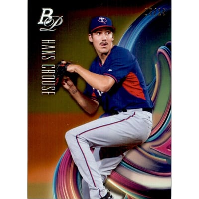 2018 Bowman Platinum Top Prospects Orange #TOP36 Hans Crouse