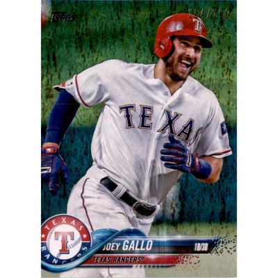 2018 Topps Factory Set Foilboard #326 Joey Gallo