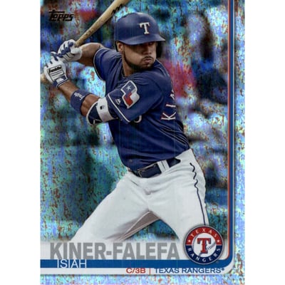 2019 Topps Factory Set Sparkle Foil #366 Isiah Kiner-Falefa