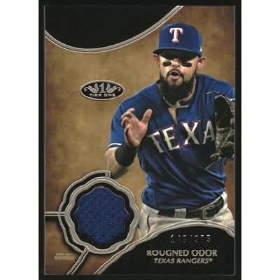 2019 Topps Tier One Relics #T1RRO Rougned Odor/375
