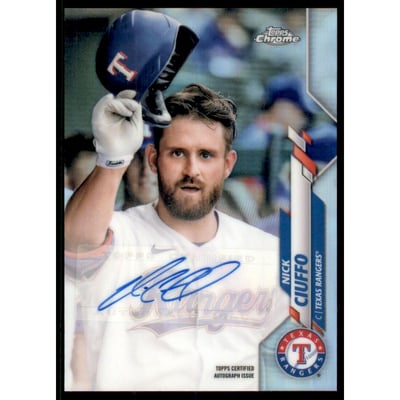 2020 Topps Chrome Update Autograph Refractors #USANCI Nick Ciuffo