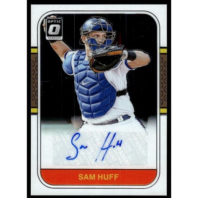 2021 Donruss Optic Retro '87 Signatures #17 Sam Huff