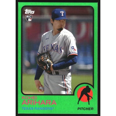 2021 Topps Archives Green #127 Kohei Arihara
