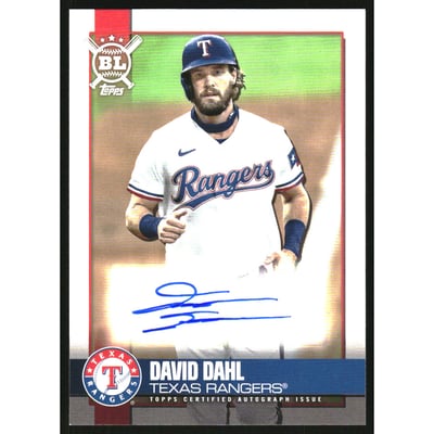 2021 Topps Big League Autographs #BLADD David Dahl