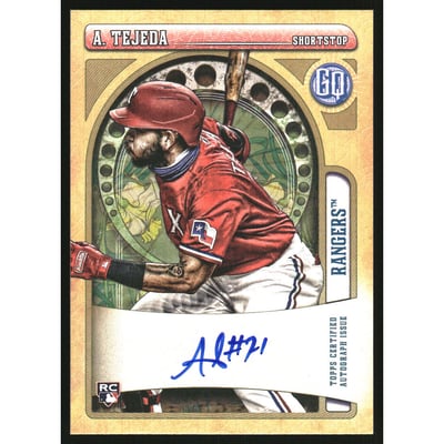 2021 Topps Gypsy Queen Autographs #GQAAT Anderson Tejeda