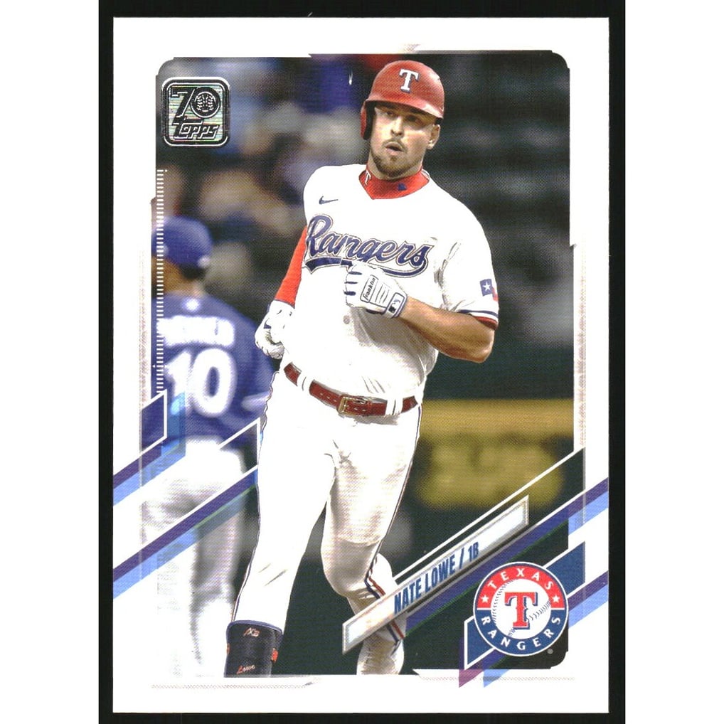2021 Topps Update Advanced Stats #US136 Nate Lowe