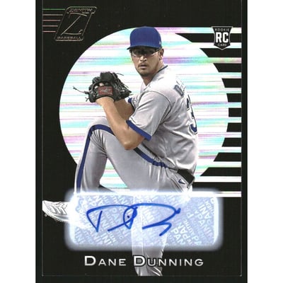 2021 Zenith Autographs #17 Dane Dunning