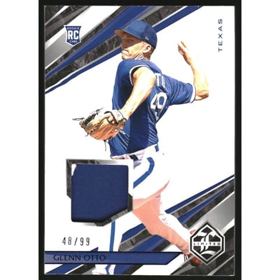 2022 Panini Chronicles Limited Swatches Blue #27 Glenn Otto/99