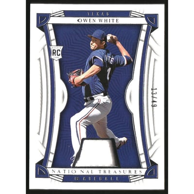 2023 Panini National Treasures #35 Owen White