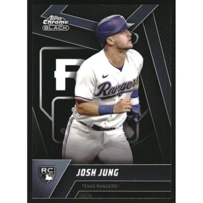 2023 Topps Chrome Black Rookie Design Variations #63 Josh Jung