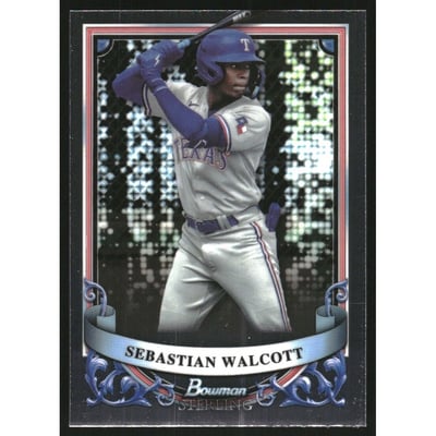 2024 Bowman Sterling Prospects #BSP14 Sebastian Walcott