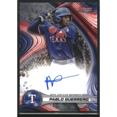 2024 Bowman's Best Best of '24 Autographs #B24PG Pablo Guerrero
