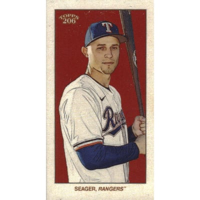 2024 Topps 206 Polar Bear Back #245 Corey Seager