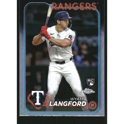 2024 Topps Chrome Refractors #122 Wyatt Langford