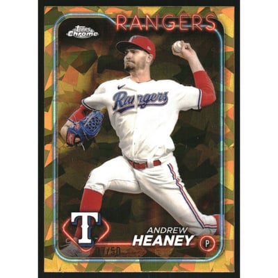 2024 Topps Chrome Sapphire Gold Refractors #665 Andrew Heaney