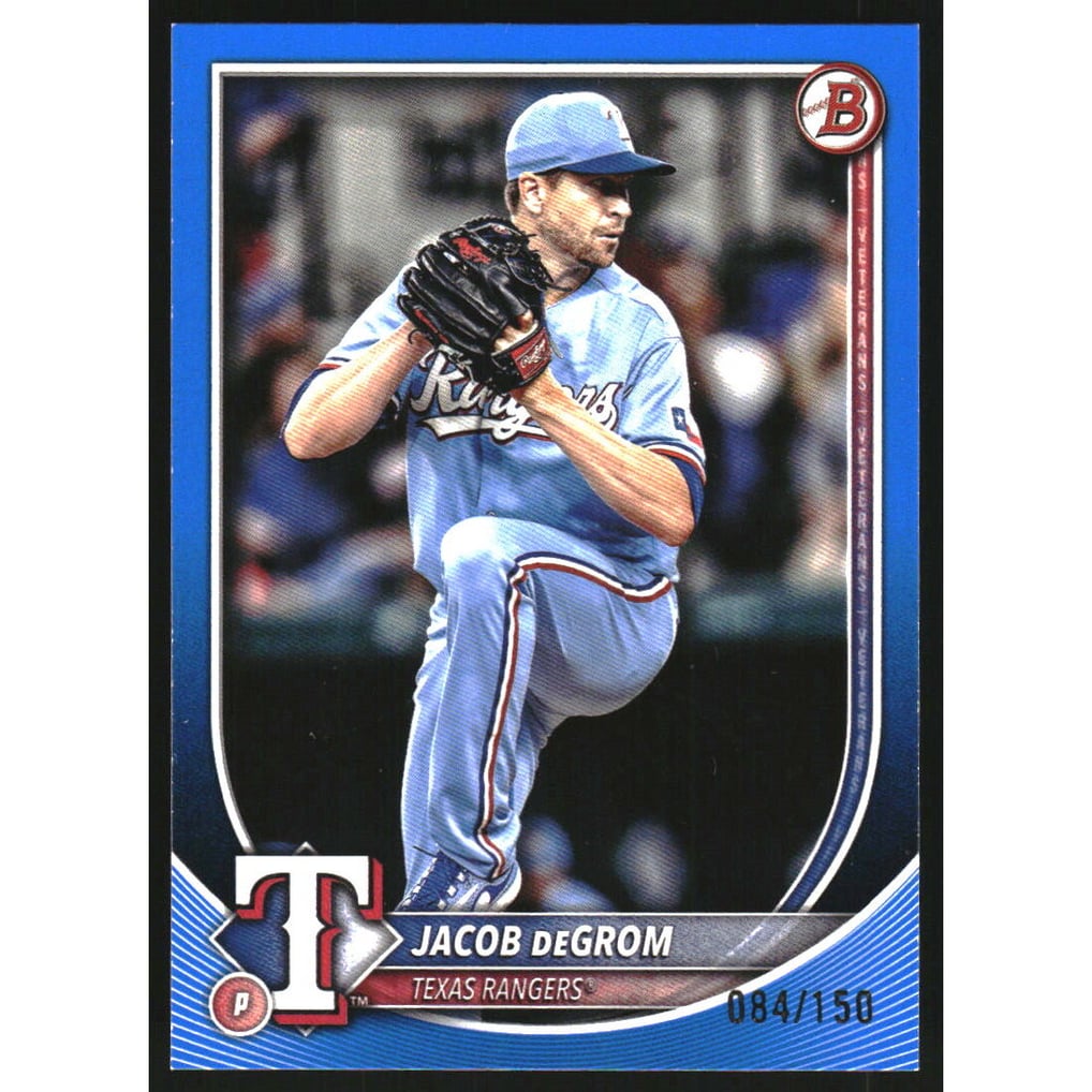 2025 Bowman Blue #28 Jacob deGrom