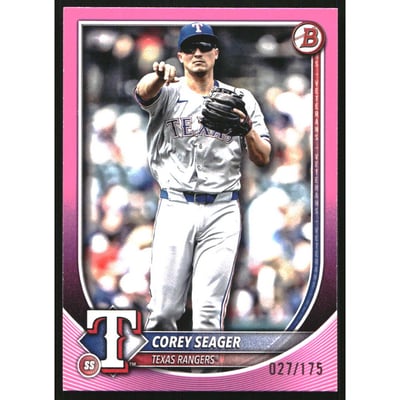 2025 Bowman Pink #38 Corey Seager