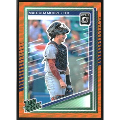 2025 Donruss Optic Orange #124 Malcolm Moore