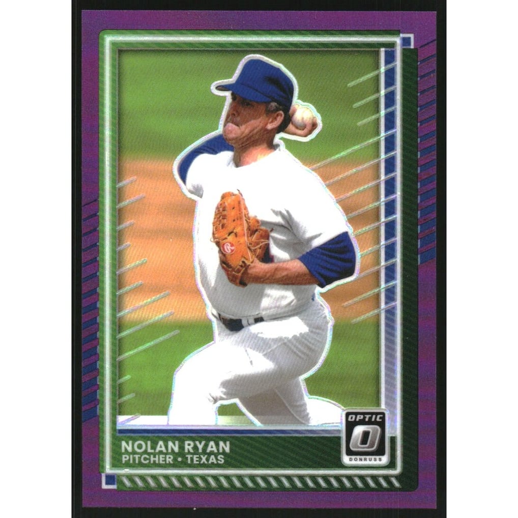 2025 Donruss Optic Purple #44 Nolan Ryan