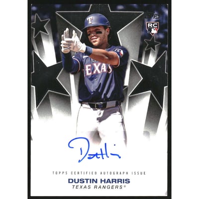 2025 Topps Baseball Stars Autographs #BSA2DH Dustin Harris S2